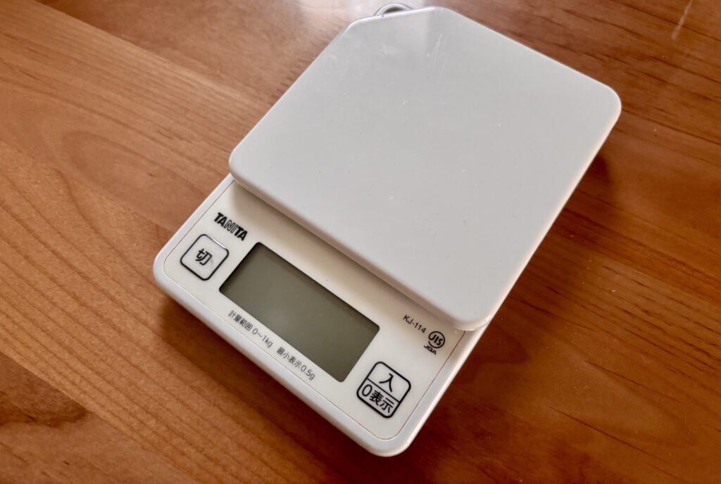 デジタルスケールの写真