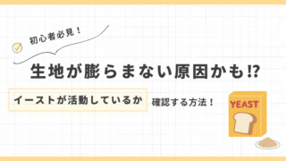 イーストが生きてるか確認する方法【初心者向け】
