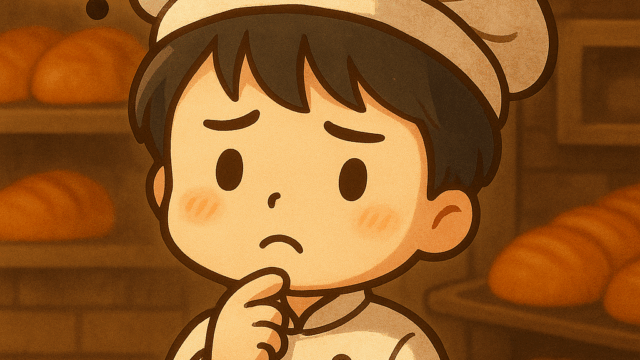 初めてのパンづくりで困っている