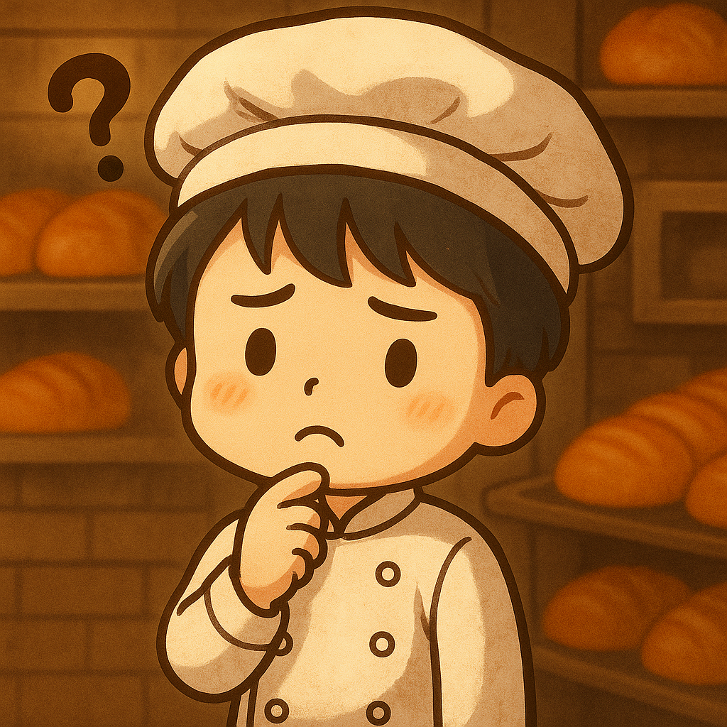 初めてのパンづくりで困っている